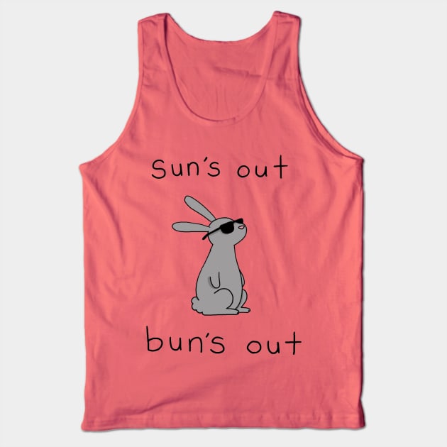 SUN'S OUT BUN'S OUT Tank Top by Liz Climo